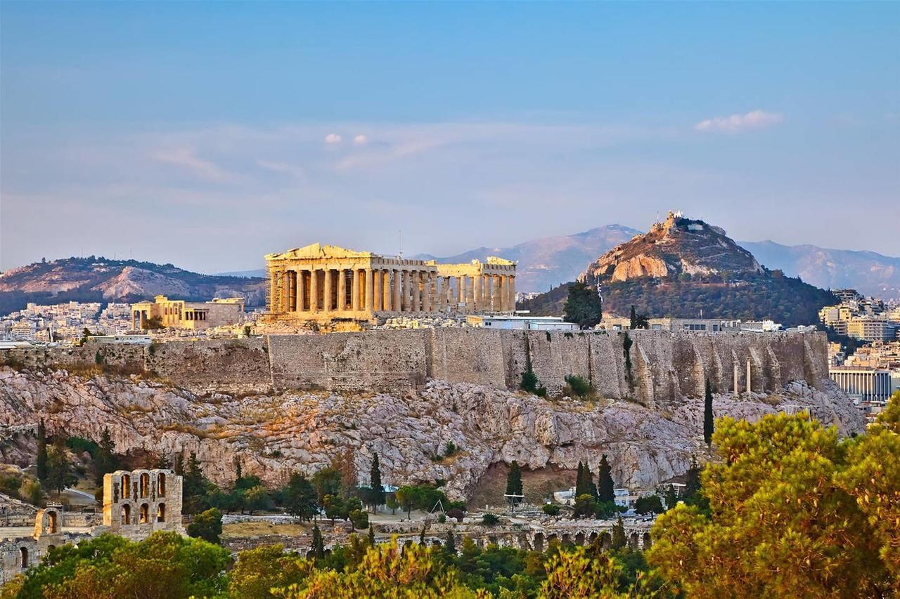 Pale Coloured Apt In Athens Historic Centre Buitenkant foto