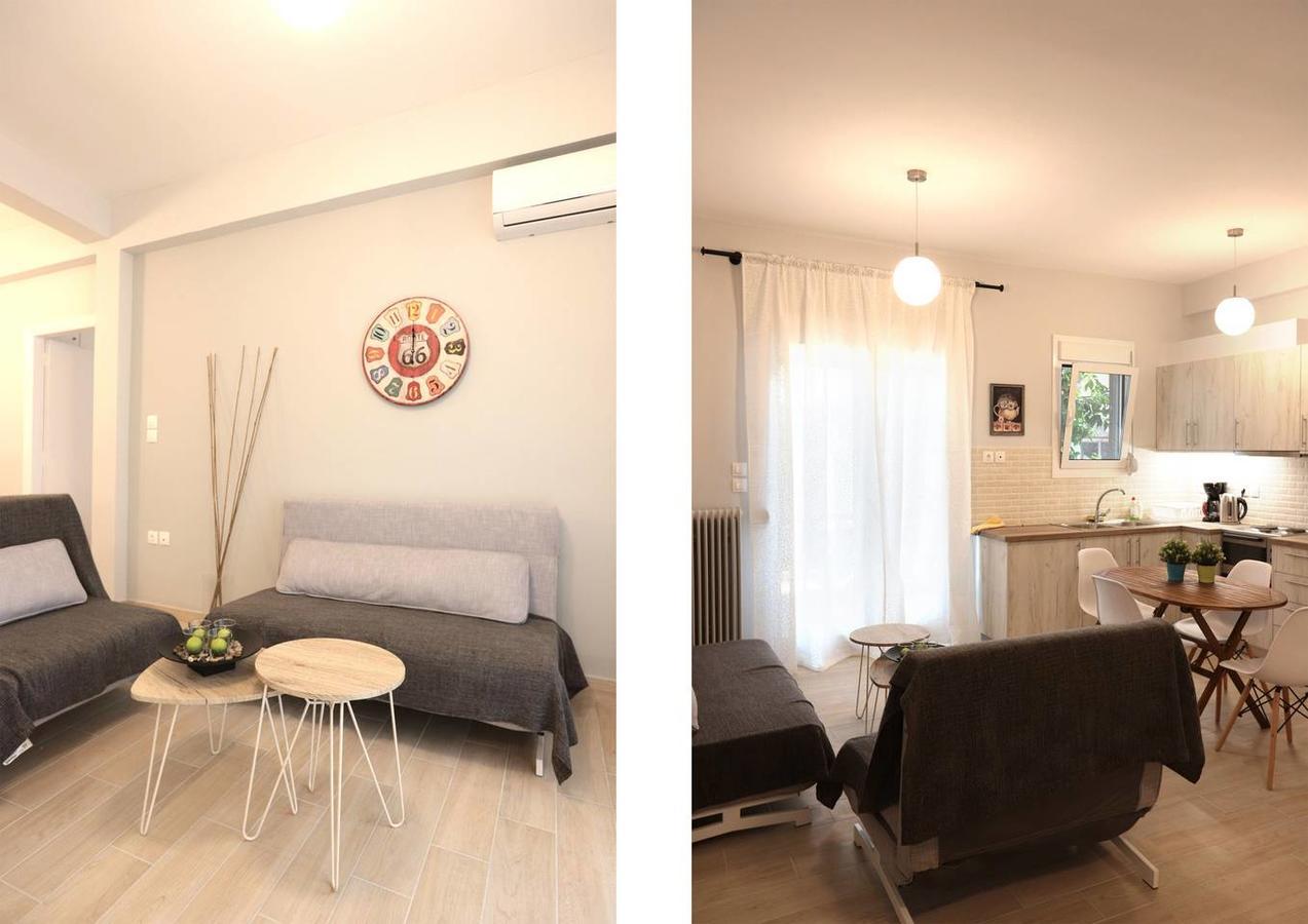Pale Coloured Apt In Athens Historic Centre Buitenkant foto